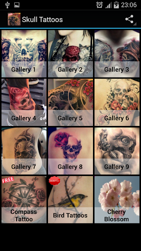 【免費生活App】Skull Tattoos-APP點子