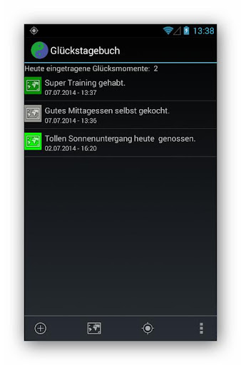 【免費生活App】Glückstagebuch (Test-Version)-APP點子