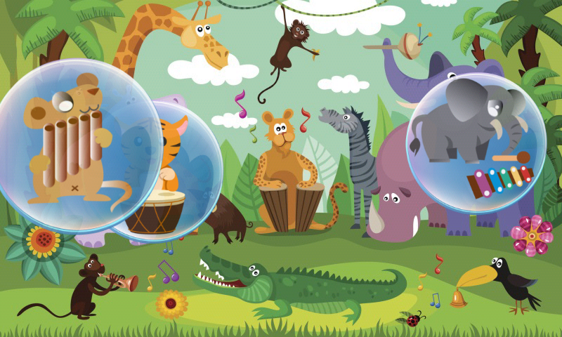 Music Bubbles for Toddlers Kid Screen 2
