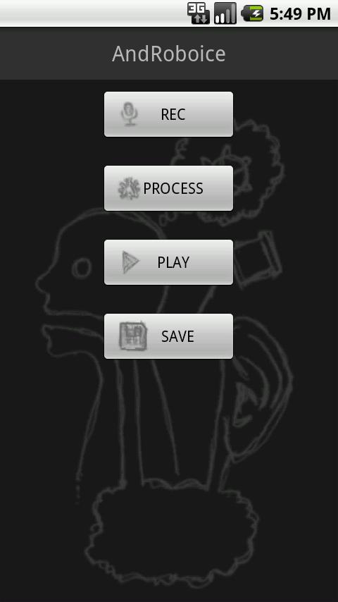AndRoboice Screen 3
