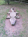 Wooden Crocodile 