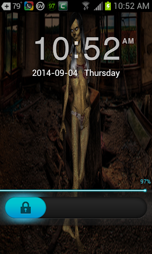 3D Hag Woman Go Locker Theme