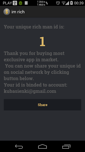 I'm Rich Most exclusive app