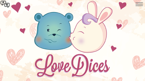 Love Dices Bunny and Teddy poster 1