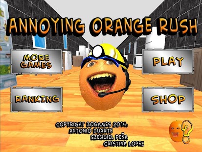 The Annoying Orange Rush NOADS