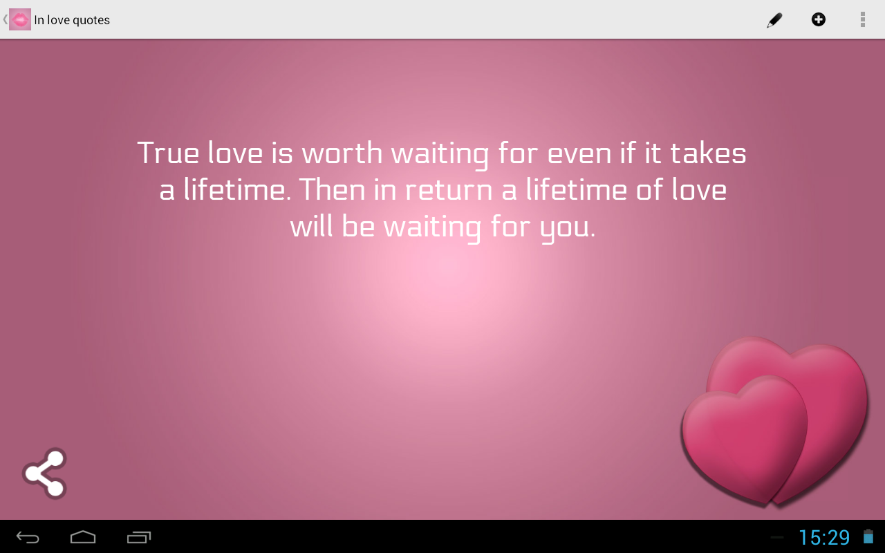 In Love Quotes screenshot