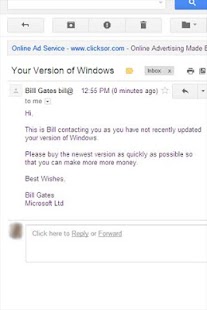 Anonymous,fake,prank emails Screenshots 2
