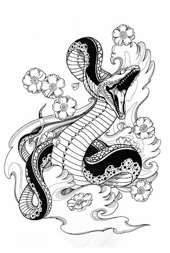 Snake Tattoo Design Wallpaper
