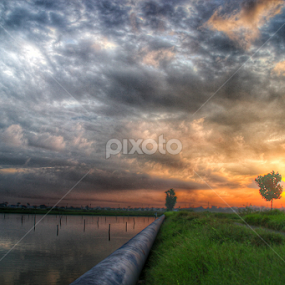 tambak suci 1 by Rizal Debby - Landscapes Sunsets & Sunrises