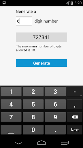 【免費商業App】Random number generator-APP點子