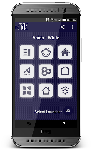 免費下載個人化APP|Voids White - Icon Pack app開箱文|APP開箱王