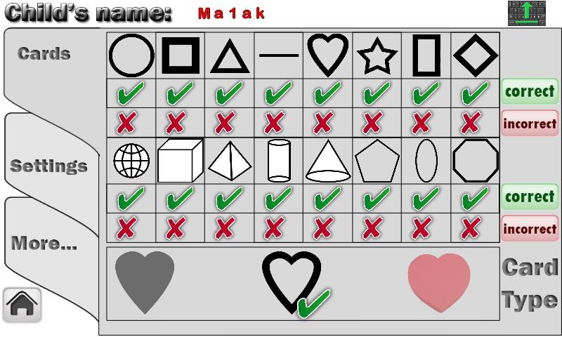 Autism/DTT Shapes Screen 3