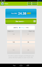 Weighty: Track your weight poster 7