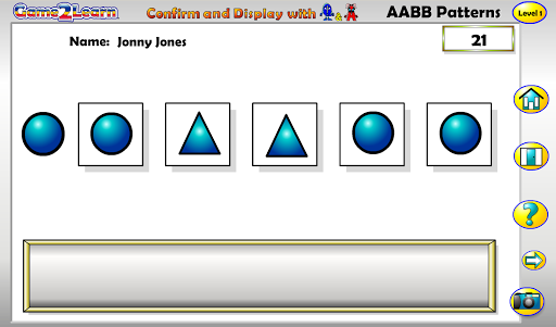 【免費教育App】Assessing AABB Patterns-APP點子