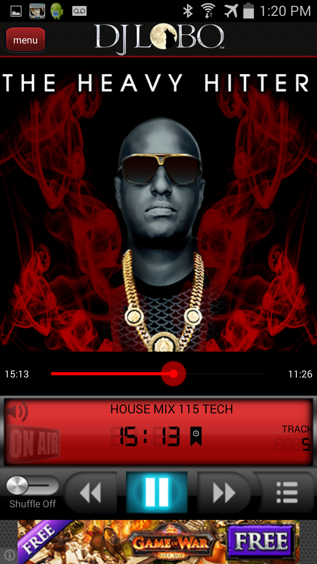 Android application DJ Lobo screenshort