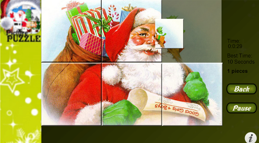 Christmas Santa Picture Puzzle