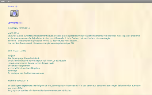 Aires Campingcar-infos Screenshots 3