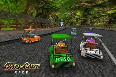 Golf Cart Race Golf Cart Race