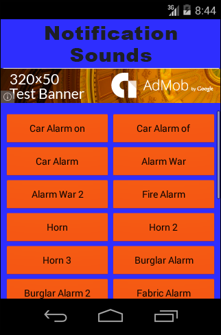 Sounds Alarm - Notices