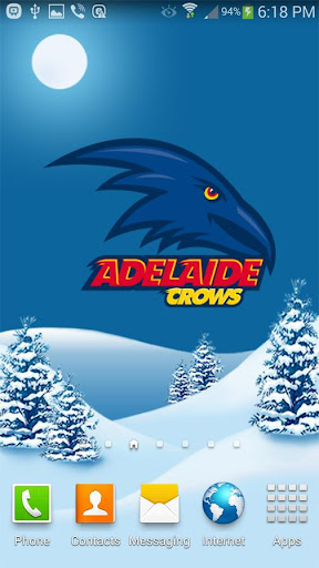 Adelaide Crows Snow Globe