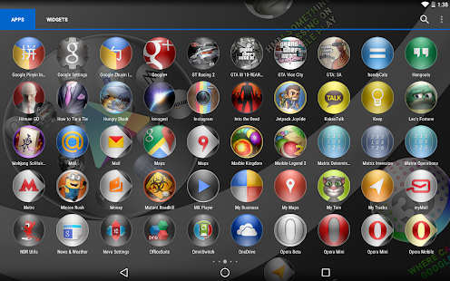 Icon Pack Wallpapers 3D Bubble - screenshot thumbnail
