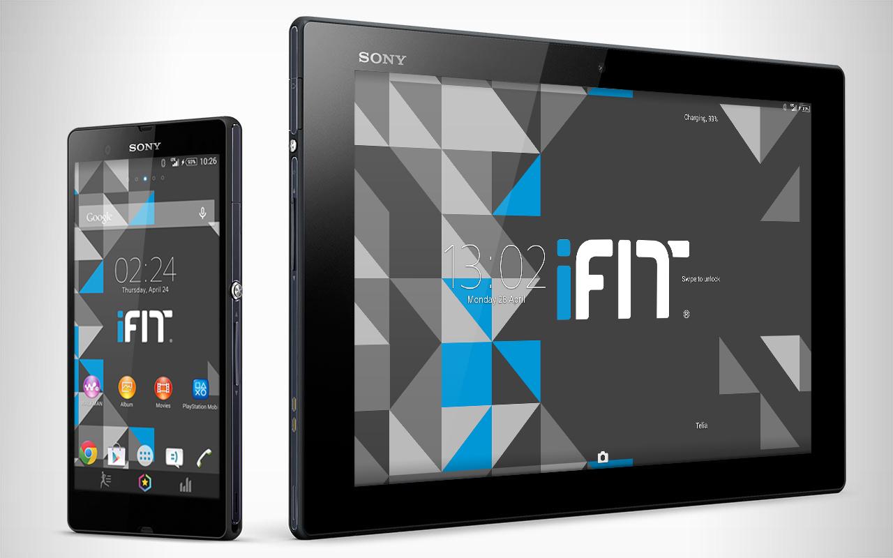Android application XPERIA™ iFit Theme screenshort