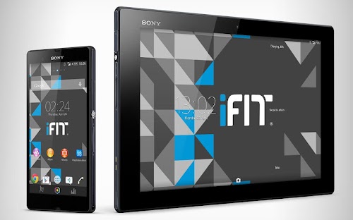 Android application XPERIA™ iFit Theme screenshort