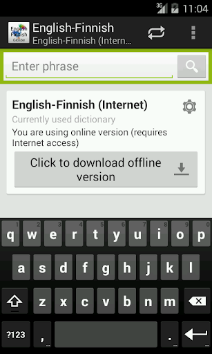 English-Finnish Dictionary