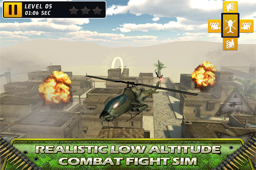 【免費賽車遊戲App】Gunship Combat Landing Chaos-APP點子