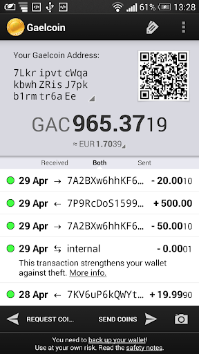 Gaelcoin Wallet - Ireland