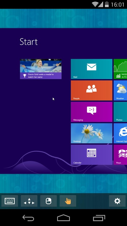 Android application Remotix RDP Remote Desktop screenshort