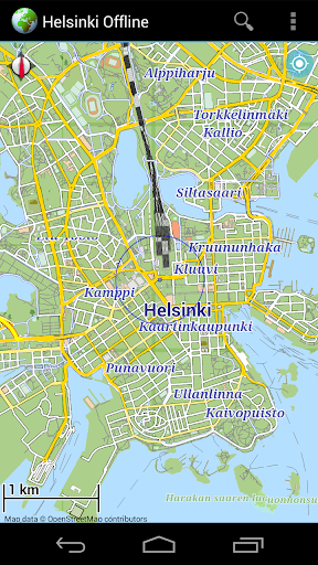 Offline Map Helsinki Finland