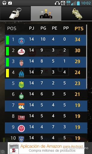 【免費運動App】Widget Ligue 1 2014/15-APP點子