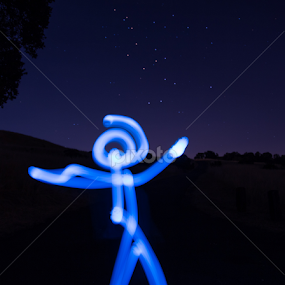 Diablo night by Ben Liu - Abstract Light Painting