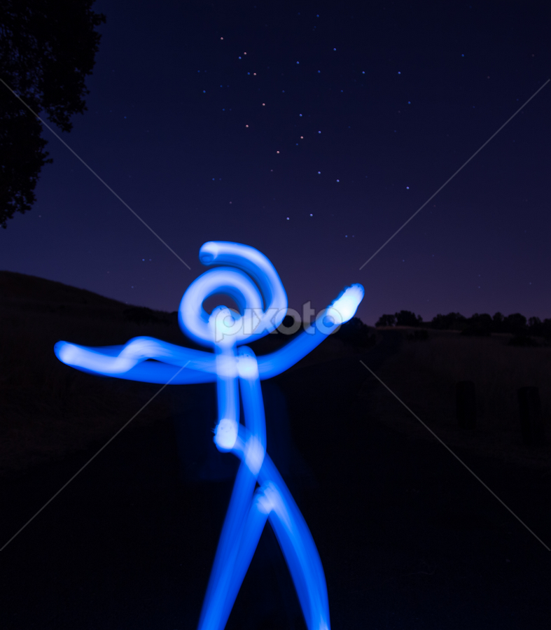 Diablo night by Ben Liu - Abstract Light Painting