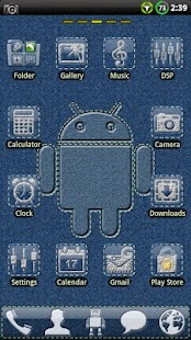 How to download Denim GO Launcher Theme 1.16 mod apk for android