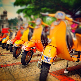 vespa event teluk batik by Halim Samad - Transportation Motorcycles