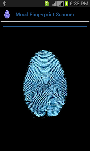 Mood Fingerprint Scanner