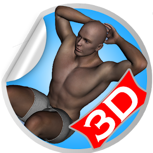 Abs 3D Workout Sets-Trainer icon