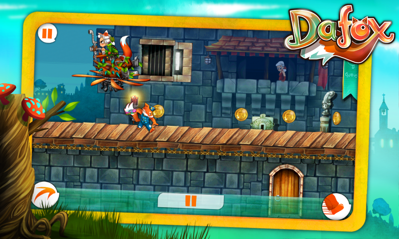 Игра DaFox на Андроид