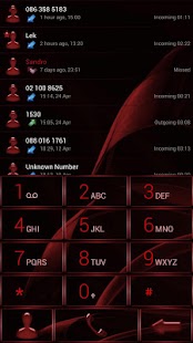 How to download Dialer MetalGate Red Theme 1.0 apk for bluestacks