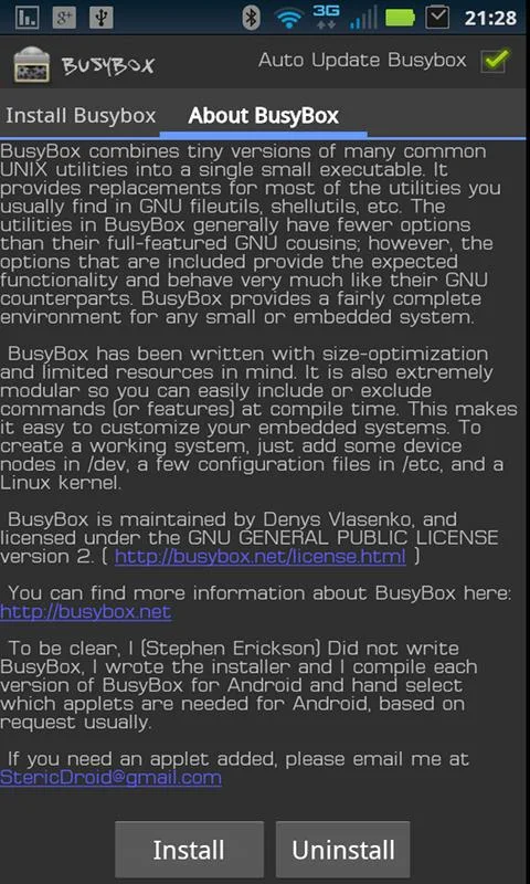   BusyBox Pro: captura de tela 