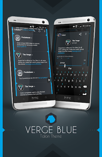 Talon Theme - Verge Blue