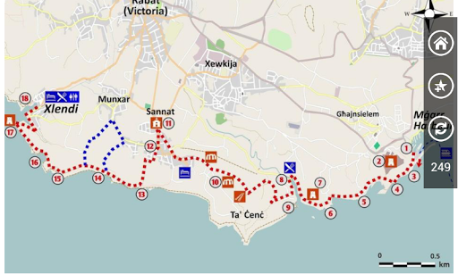 免費下載旅遊APP|Gozo Coastal Walk app開箱文|APP開箱王