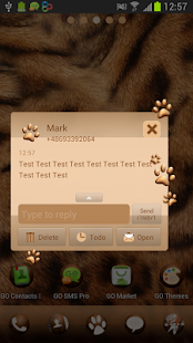 Lastest Sweet Cool Stripes for GO SMS APK for Android