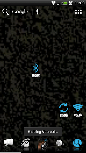 Toggle Bluetooth