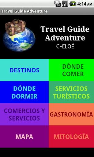 CHILOÉ TRAVEL GUIDE ADVENTURE