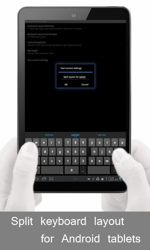 Jelly Bean Keyboard 4.3 PRO - screenshot
