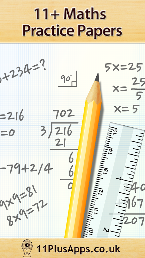 Android application 11+ Maths Practice Papers screenshort