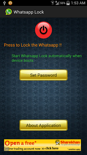 Lock for Whatsapp